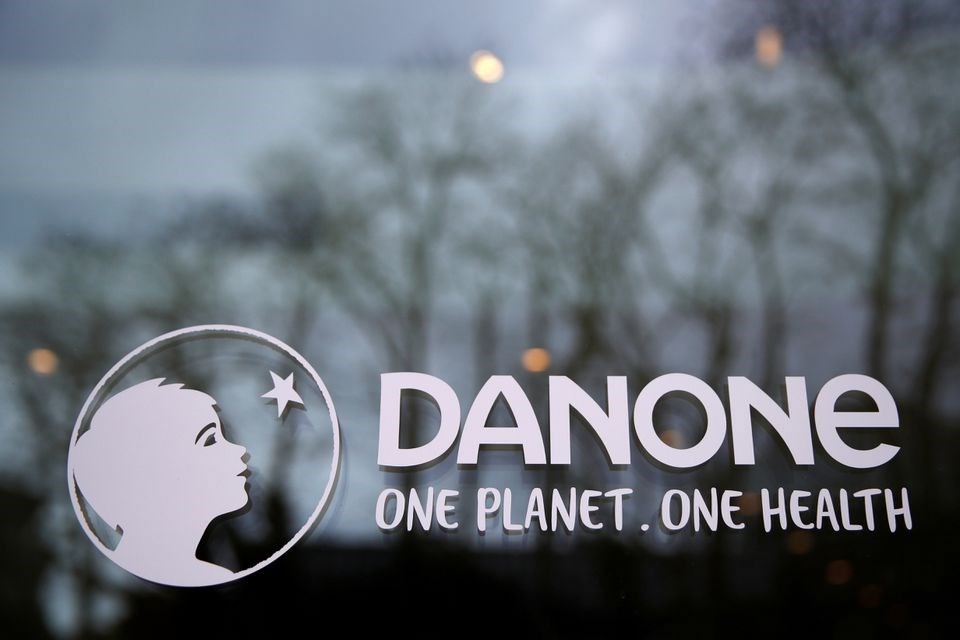 Công ty kinh doanh nông sản Pháp Danone (Nguồn: reuters)