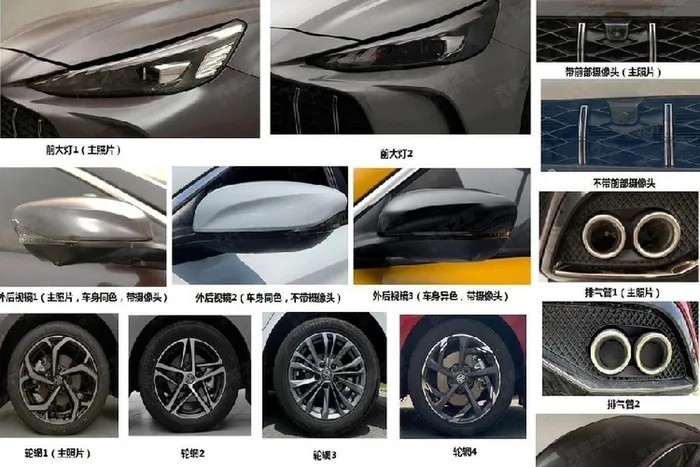 Lộ diện kiểu dáng hầm hố của sedan giá rẻ MG5 2024