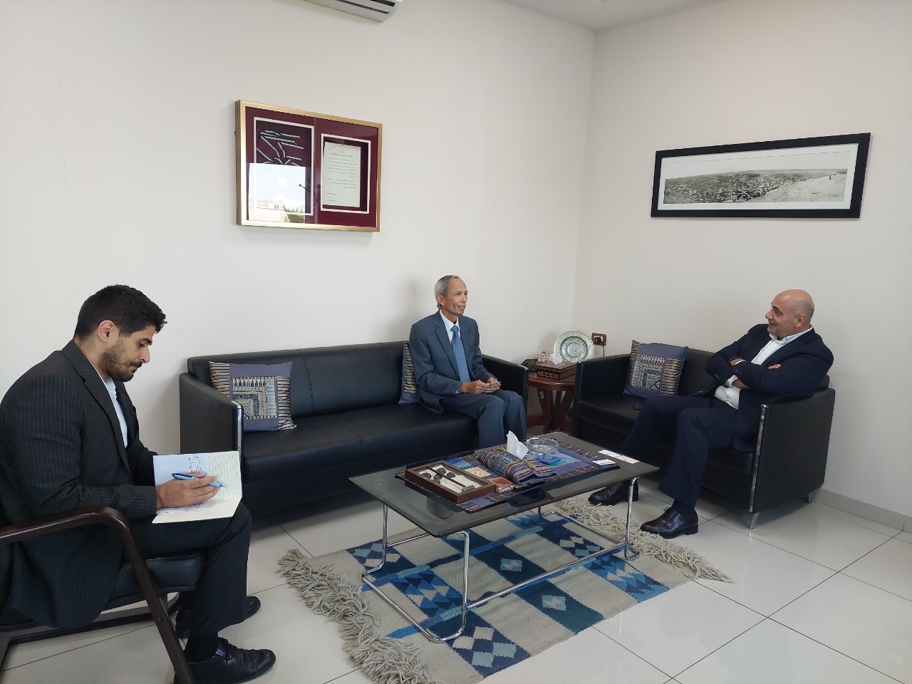 Đại sứ Việt Nam tại Saudi Arabia Đặng Xuân Dũng công tác tại Jordan