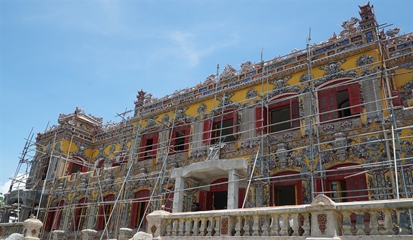 Công trình kiến trúc Điện Kiến Trung sẽ hoàn thiện tu bổ, phục hồi vào cuối năm 2023 Công trình kiến trúc Điện Kiến Trung sẽ hoàn thiện tu bổ, phục hồi vào cuối năm 2023