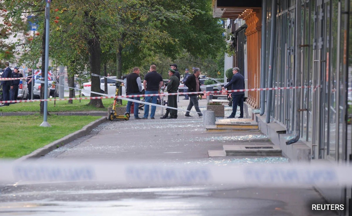 Nga xác nhận máy bay không người lái Ukraine tấn công ở Moscow, Nổ gần Bộ Quốc phòng Nga Nga xác nhận máy bay không người lái Ukraine tấn công ở Moscow, Nổ gần Bộ Quốc phòng Nga