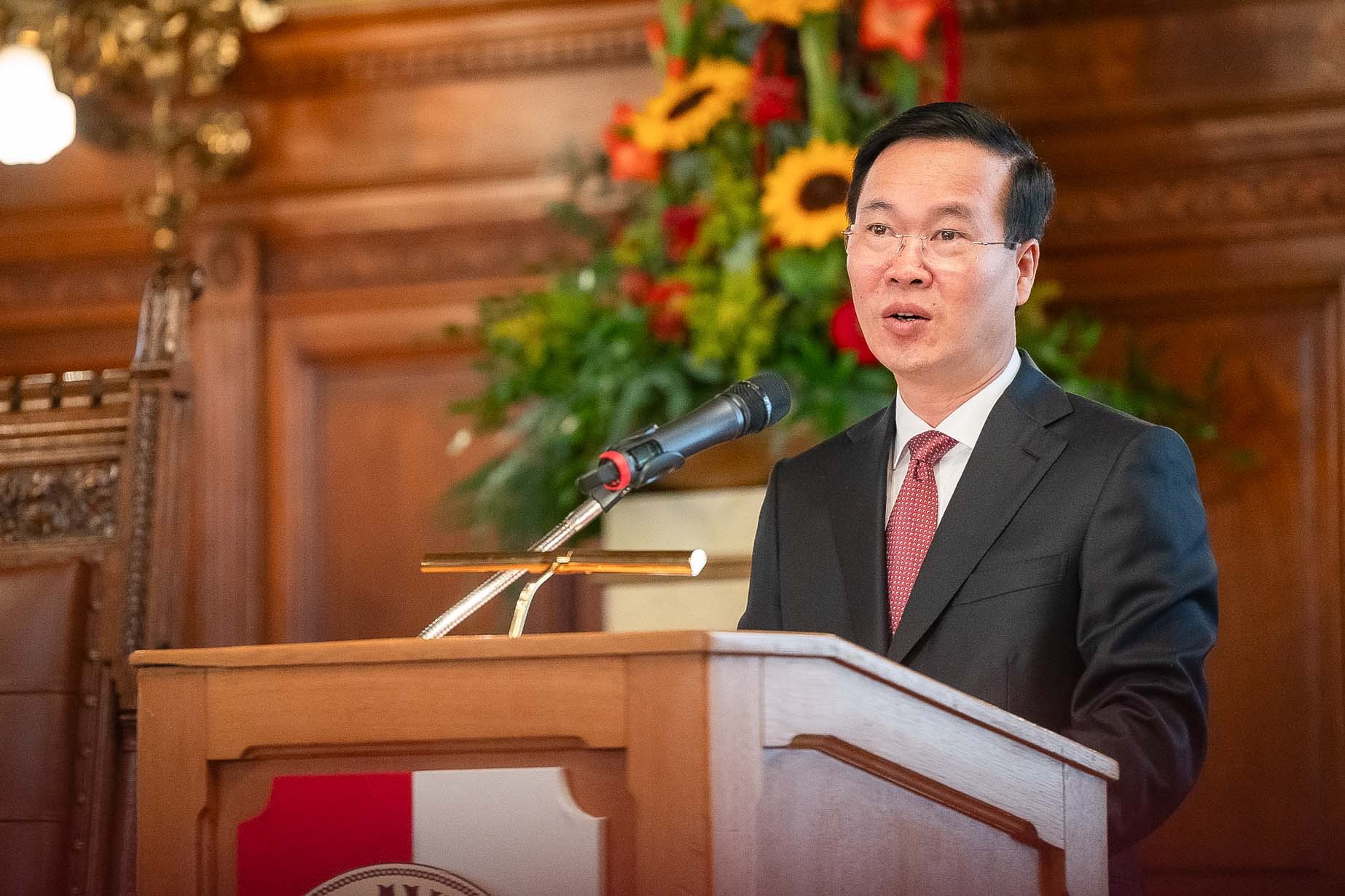 Những hình ảnh ấn tượng của Chủ tịch nước Võ Văn Thưởng trong chuyến thăm chính thức Áo