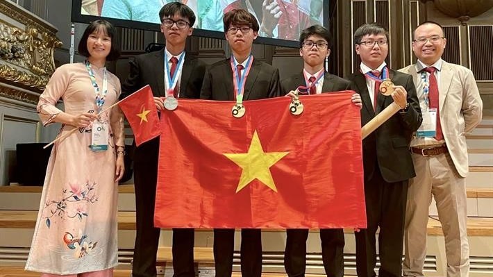 doi tuyen viet nam gianh 3 huy chuong vang olympic hoa hoc quoc te 2023