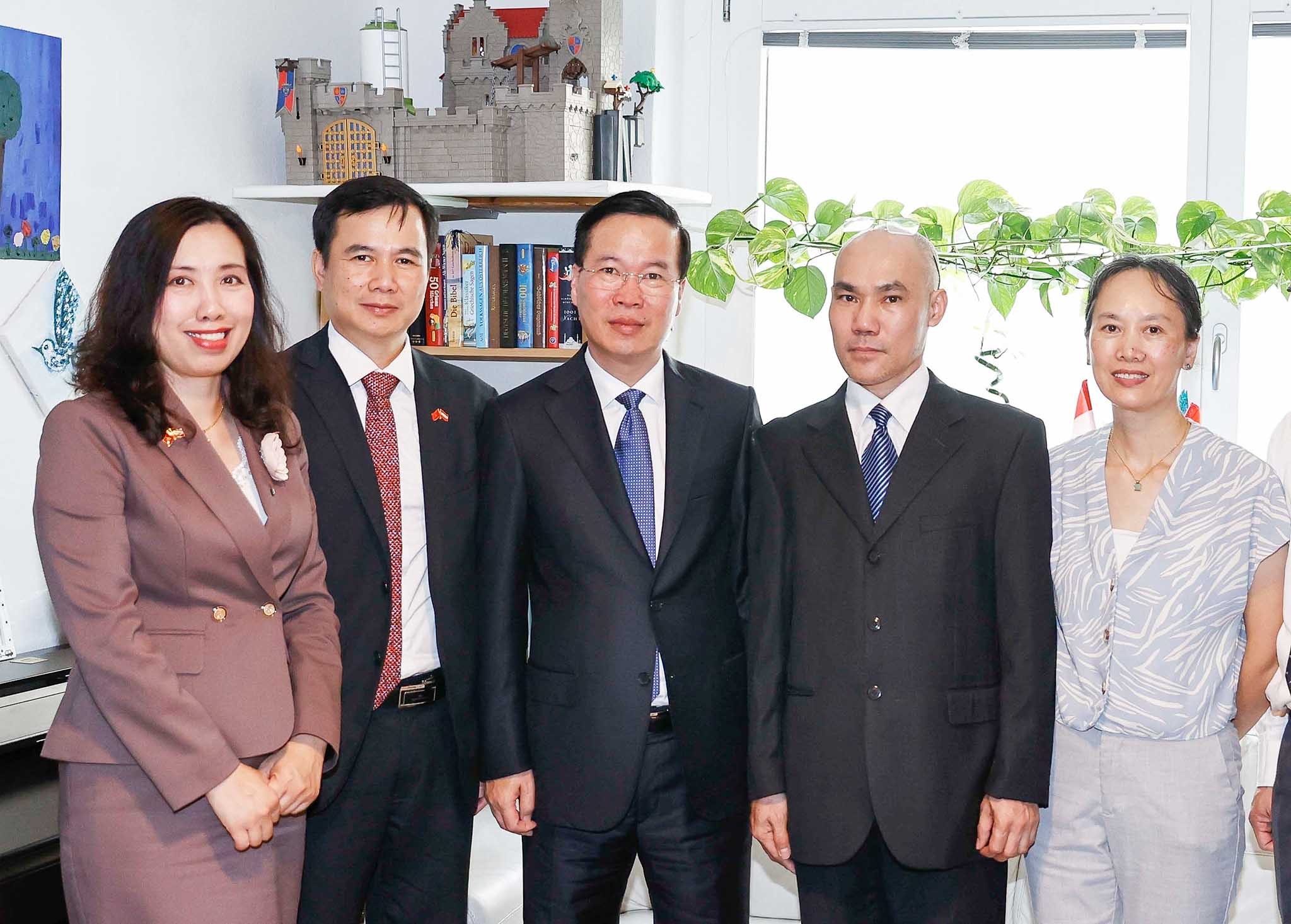 Những hình ảnh ấn tượng của Chủ tịch nước Võ Văn Thưởng trong chuyến thăm chính thức Áo