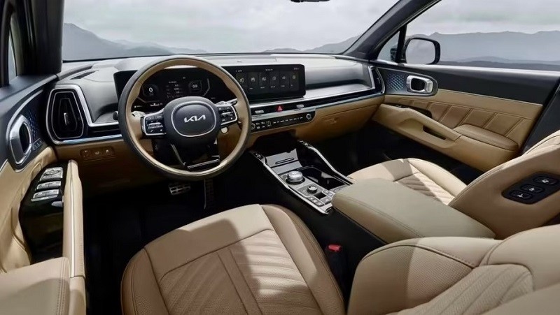 Nội thất Kia Soreno 2024.