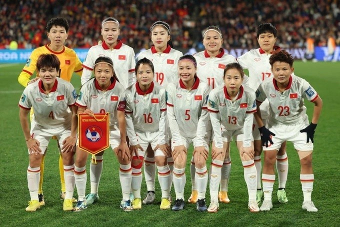 World Cup nữ 2023: Phòng ngự kiên cường, đội tuyển nữ Việt Nam thua 0-2 trước đội nữ Bồ Đào Nha World Cup nữ 2023: Phòng ngự kiên cường, đội tuyển nữ Việt Nam thua 0-2 trước đội nữ Bồ Đào Nha