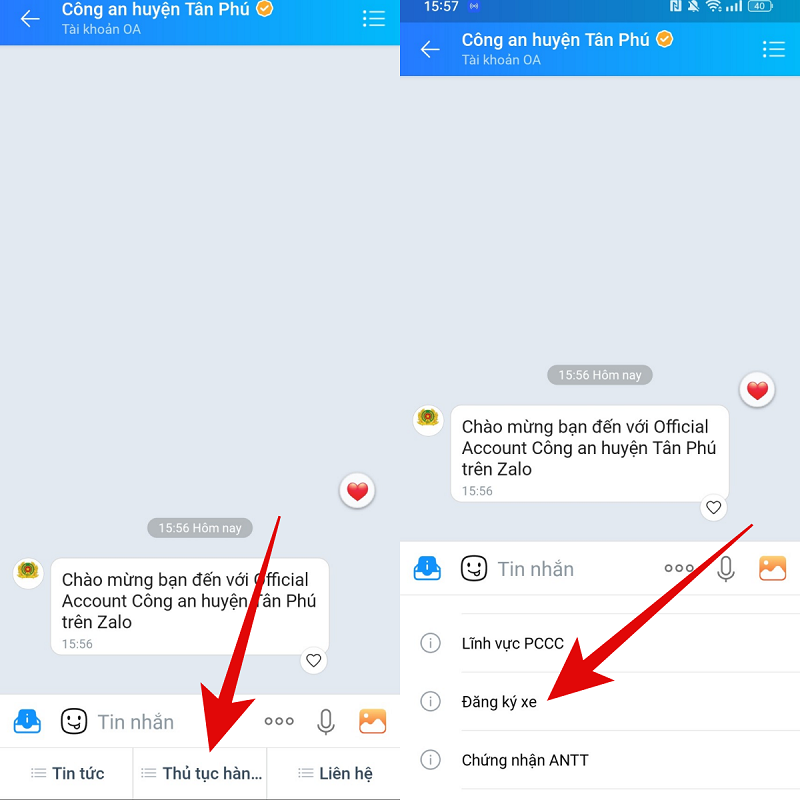 Hướng dẫn đăng ký cấp biển số xe ngay trên ứng dụng Zalo cực kỳ đơn giản Hướng dẫn đăng ký cấp biển số xe ngay trên ứng dụng Zalo cực kỳ đơn giản