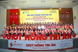 Nhiều hoạt động tôn vinh 100 người hiến máu tiêu biểu toàn quốc năm 2023