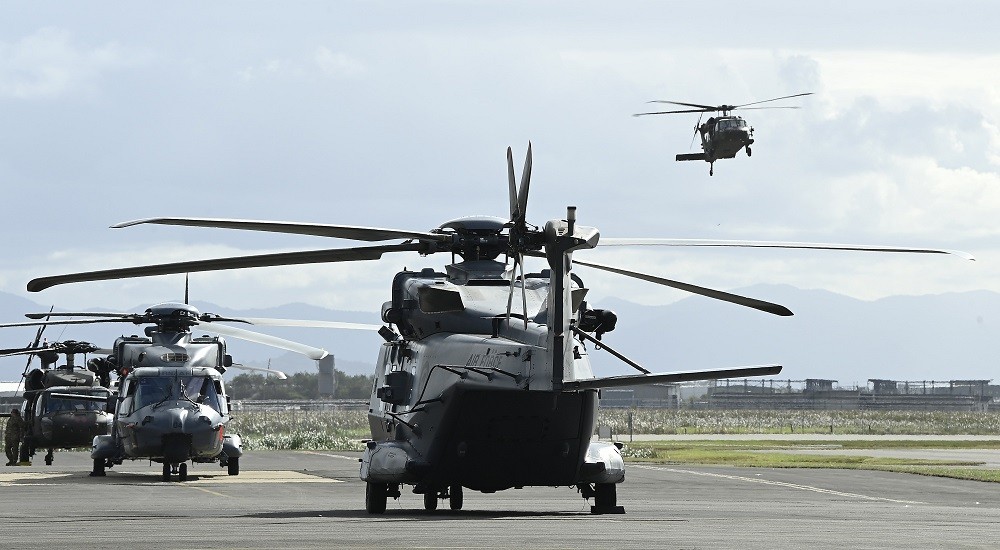 (07.29) Một hoạt động diễn tập sử dụng trực thăng trong khuôn khổ cuộc diễn tập Talisman Sabre của Australia ngày 27/7. (Nguồn: Getty Images) (07.29) Một hoạt động diễn tập sử dụng trực thăng trong khuôn khổ cuộc diễn tập Talisman Sabre của Australia ngày 27/7. (Nguồn: Getty Images)