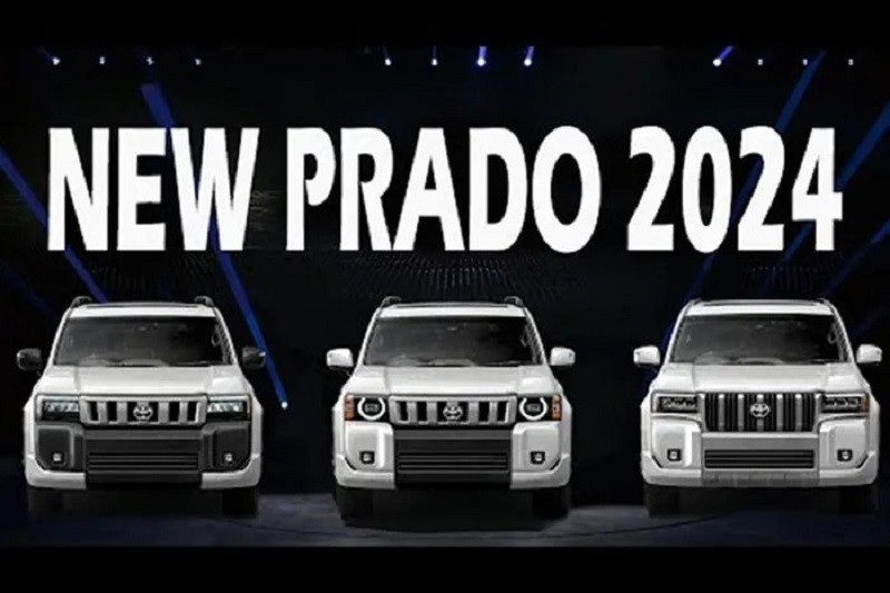 Toyota Land Cruiser Prado 2024 sẽ được hãng xe Nhật trình làng trước toàn cầu vào 1/8/2023.