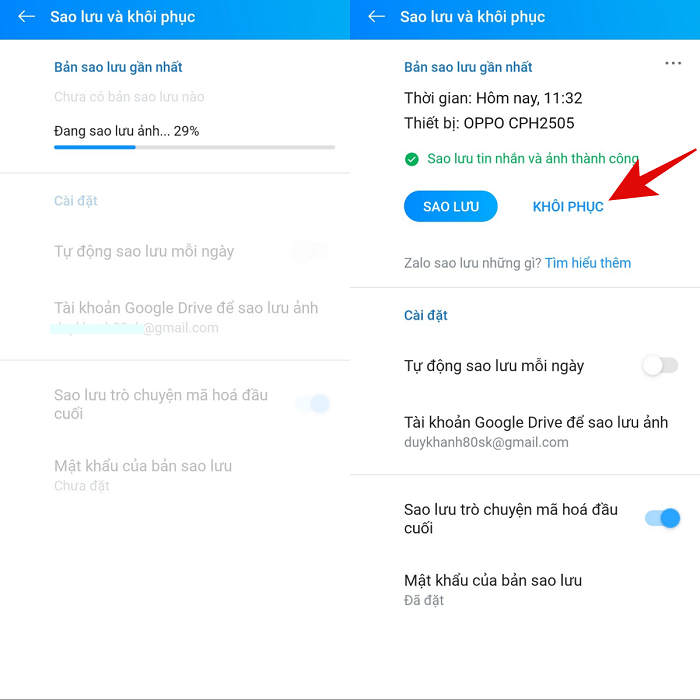 Cách khôi phục tin nhắn Zalo cực đơn giản bạn nên biết Cách khôi phục tin nhắn Zalo cực đơn giản bạn nên biết