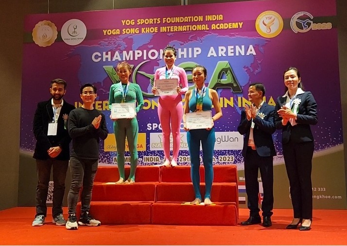 Giải vô địch Đấu trường Yoga Quốc tế 2023 : Sân chơi mới dành cho những người yêu Yoga Giải vô địch Đấu trường Yoga Quốc tế 2023 : Sân chơi mới dành cho những người yêu Yoga
