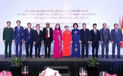 Lễ kỷ niệm 50 năm thiết lập quan hệ ngoại giao và 10 năm Đối tác chiến lược Việt Nam-Singapore