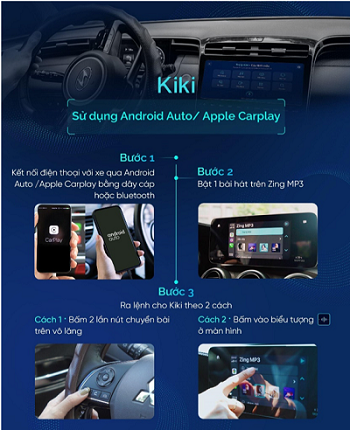 Cách cài đặt Kiki điều khiển bằng giọng nói trên ô tô cực đơn giản Cách cài đặt Kiki điều khiển bằng giọng nói trên ô tô cực đơn giản