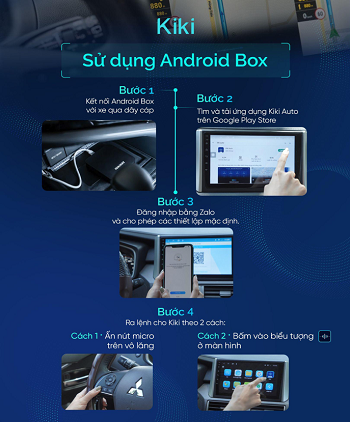 Cách cài đặt Kiki điều khiển bằng giọng nói trên ô tô cực đơn giản Cách cài đặt Kiki điều khiển bằng giọng nói trên ô tô cực đơn giản