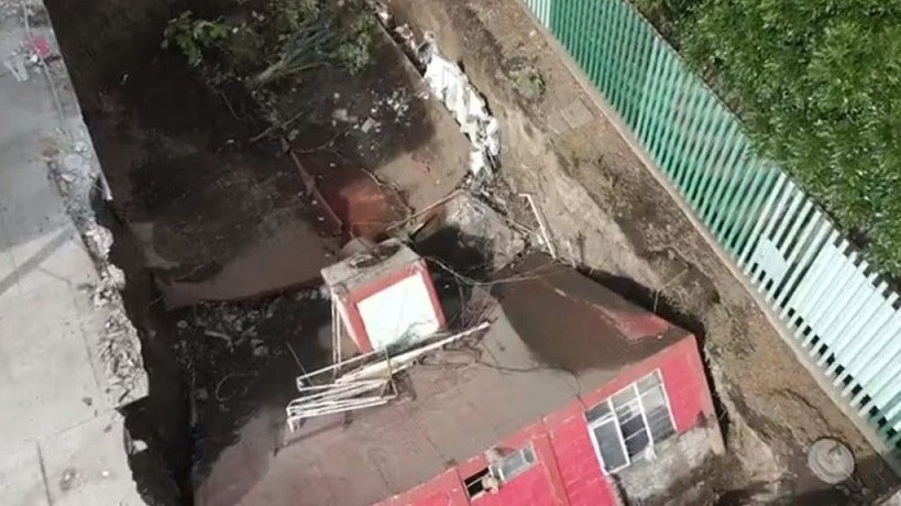 Mexico: 'Hố tử thần' làm sụt lún hoàn toàn nhà thi đấu boxing