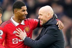 MU: Marcus Rashford bày tỏ biết ơn và hết lời ca ngợi HLV Erik ten Hag