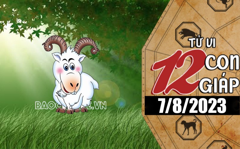 Tử vi hôm nay, xem tử vi 12 con giáp hôm nay ngày 7/8/2023: Tuổi Mùi sự nghiệp thăng tiến Tử vi hôm nay, xem tử vi 12 con giáp hôm nay ngày 7/8/2023: Tuổi Mùi sự nghiệp thăng tiến