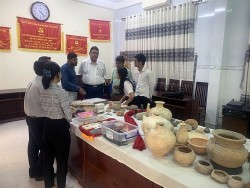 Thúc đẩy hợp tác giữa Ban quản lý Di tích văn hóa Óc Eo với các tổ chức khoa học của Ấn Độ