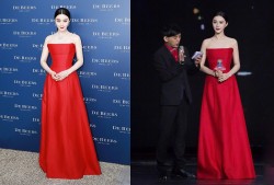 Phạm Băng Băng tỏa sáng cùng loạt đầm đỏ tôn làn da đẹp không tỳ vết