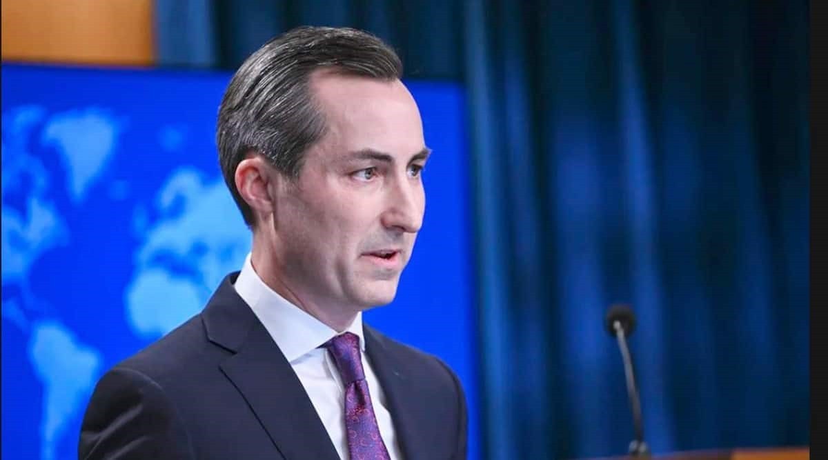 Người phát ngôn Bộ Ngoại giao Mỹ Matthew Miller. (Nguồn: PTI)