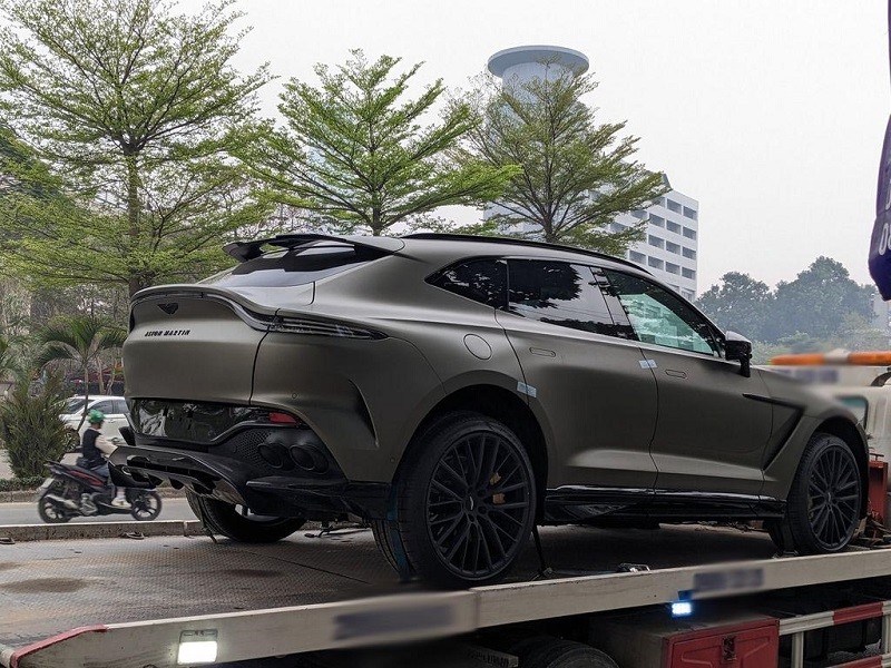 Cận cảnh siêu SUV Aston Martin DBX 707 của ông Đặng Lê Nguyên Vũ, giá gần 22 tỷ đồng