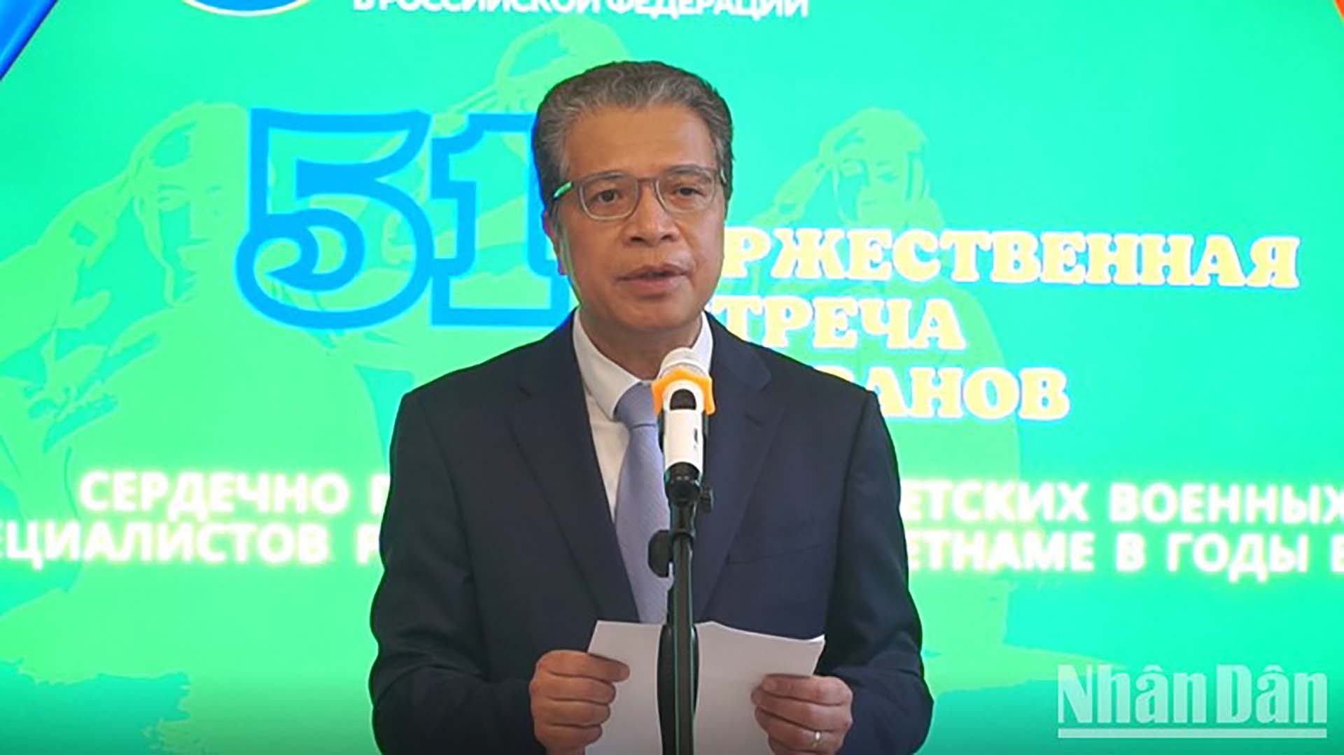 Đại sứ Đặng Minh Khôi phát biểu. (Nguồn: nhandan.vn)