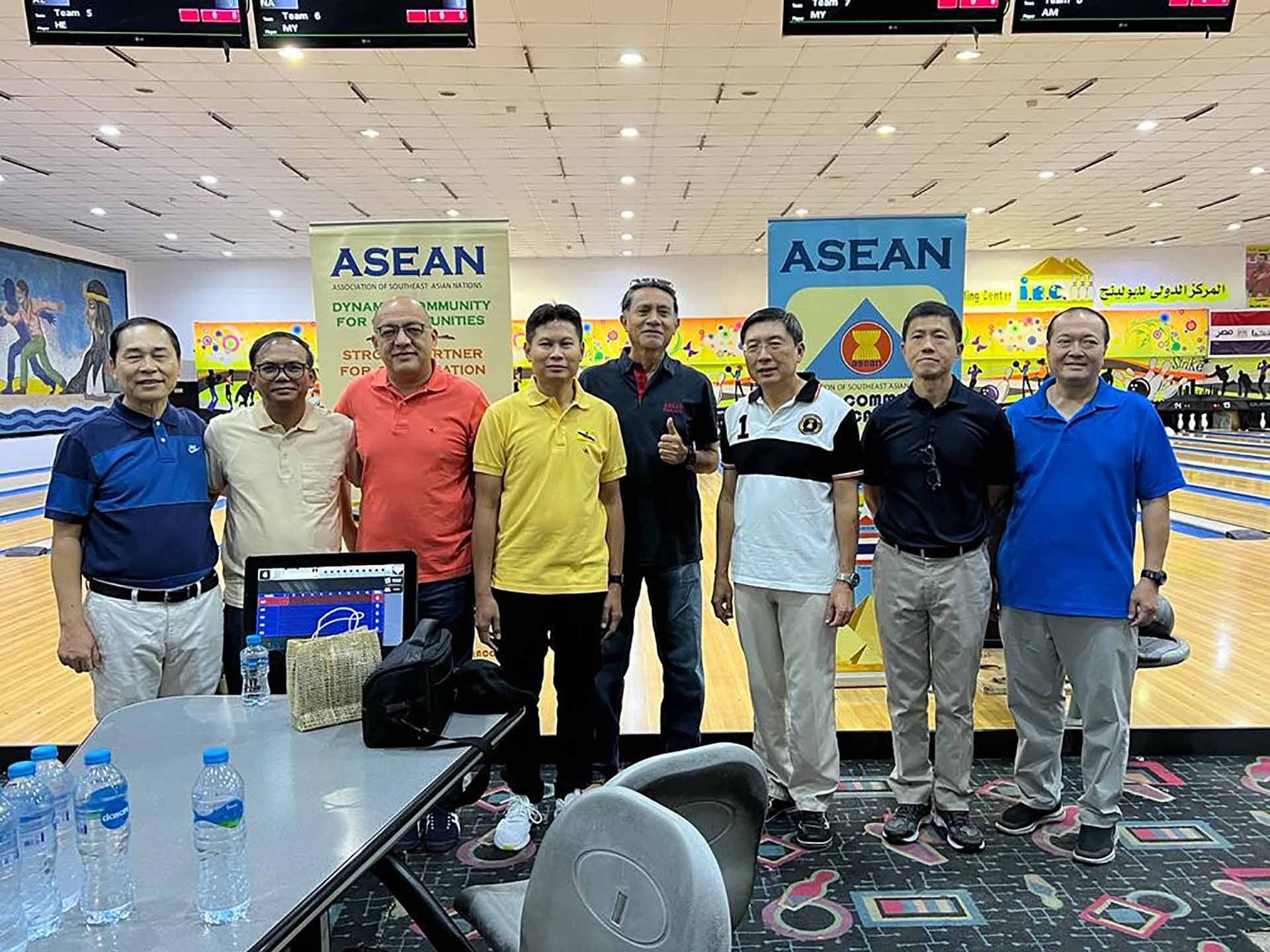 Đại sứ quán Việt Nam tại Ai Cập tham dự Giải Bowling hữu nghị ASEAN