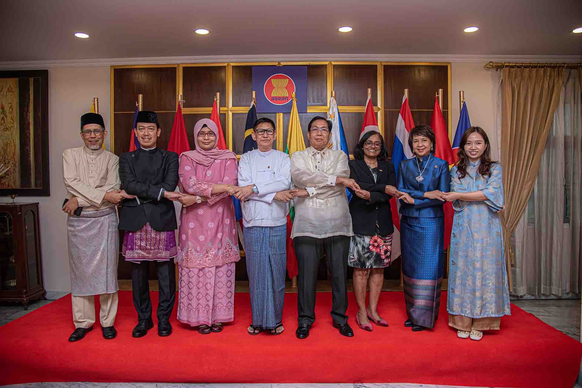 Đại sứ, Đại biện các nước ASEAN tại Bangladesh.