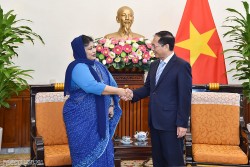 Bộ trưởng Ngoại giao Bùi Thanh Sơn tiếp Đại sứ Bangladesh tại Việt Nam đến chào kết thúc nhiệm kỳ