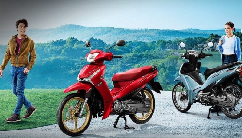 Yamaha Finn 2023 ra mắt tại Thái Lan.