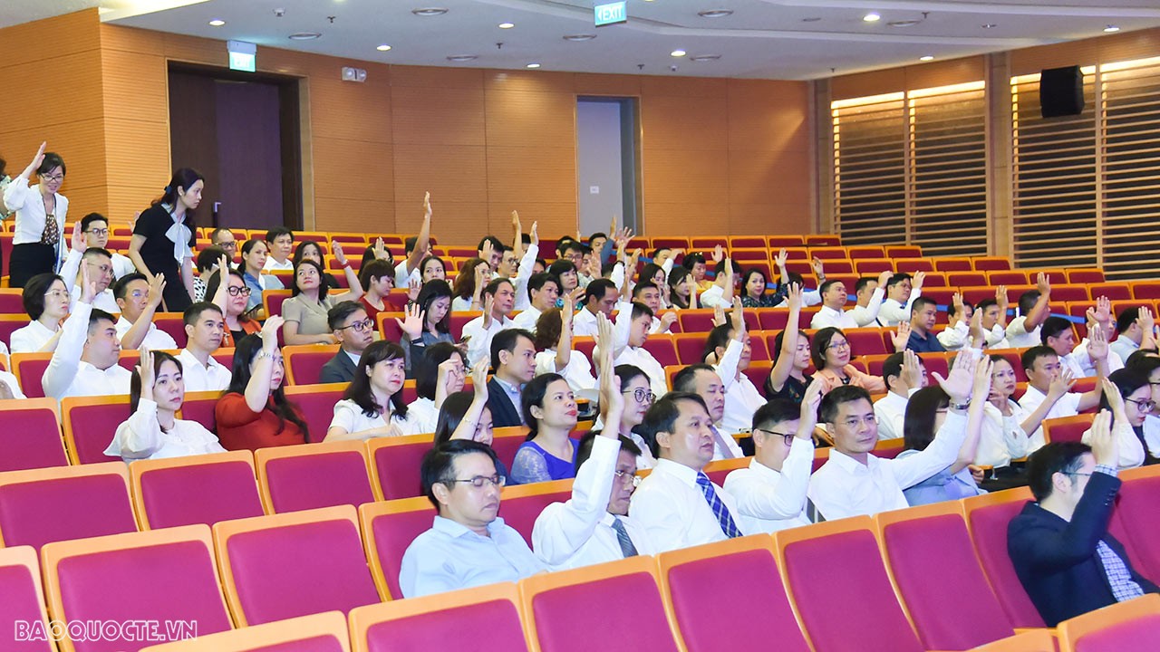 Khai mạc Đại hội đại biểu Công đoàn Bộ Ngoại giao lần thứ XXIX, nhiệm kỳ 2023-2028