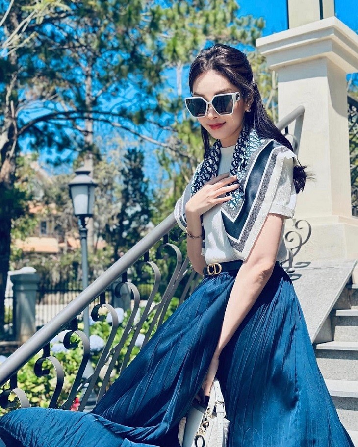 Hoa hậu Đặng Thu Thảo thăng hạng nhan sắc và phong cách cùng thời trang Dior