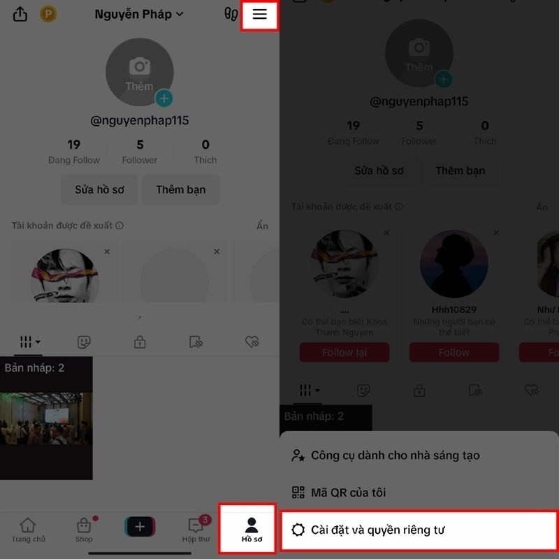 Cách bật tính năng chặn tin nhắn từ người lạ trên Tiktok cực đơn giản Cách bật tính năng chặn tin nhắn từ người lạ trên Tiktok cực đơn giản