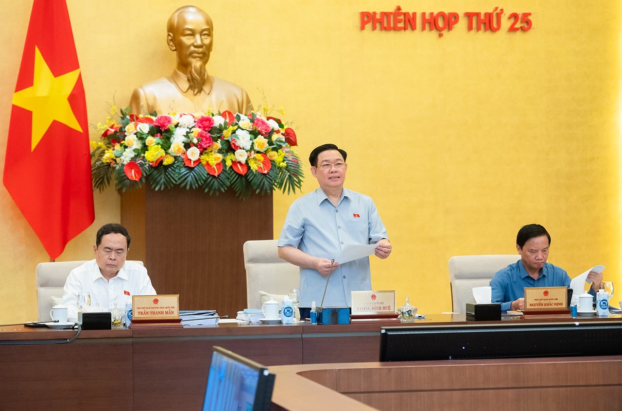 Ủy ban Thường vụ Quốc hội sẽ xem xét 20 nội dung lớn tại phiên họp lần thứ 25