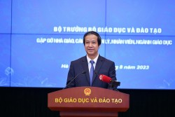 Bộ trưởng Giáo dục và Đào tạo đối thoại với giáo viên: 'Nóng' vấn đề chế độ chính sách và mức lương