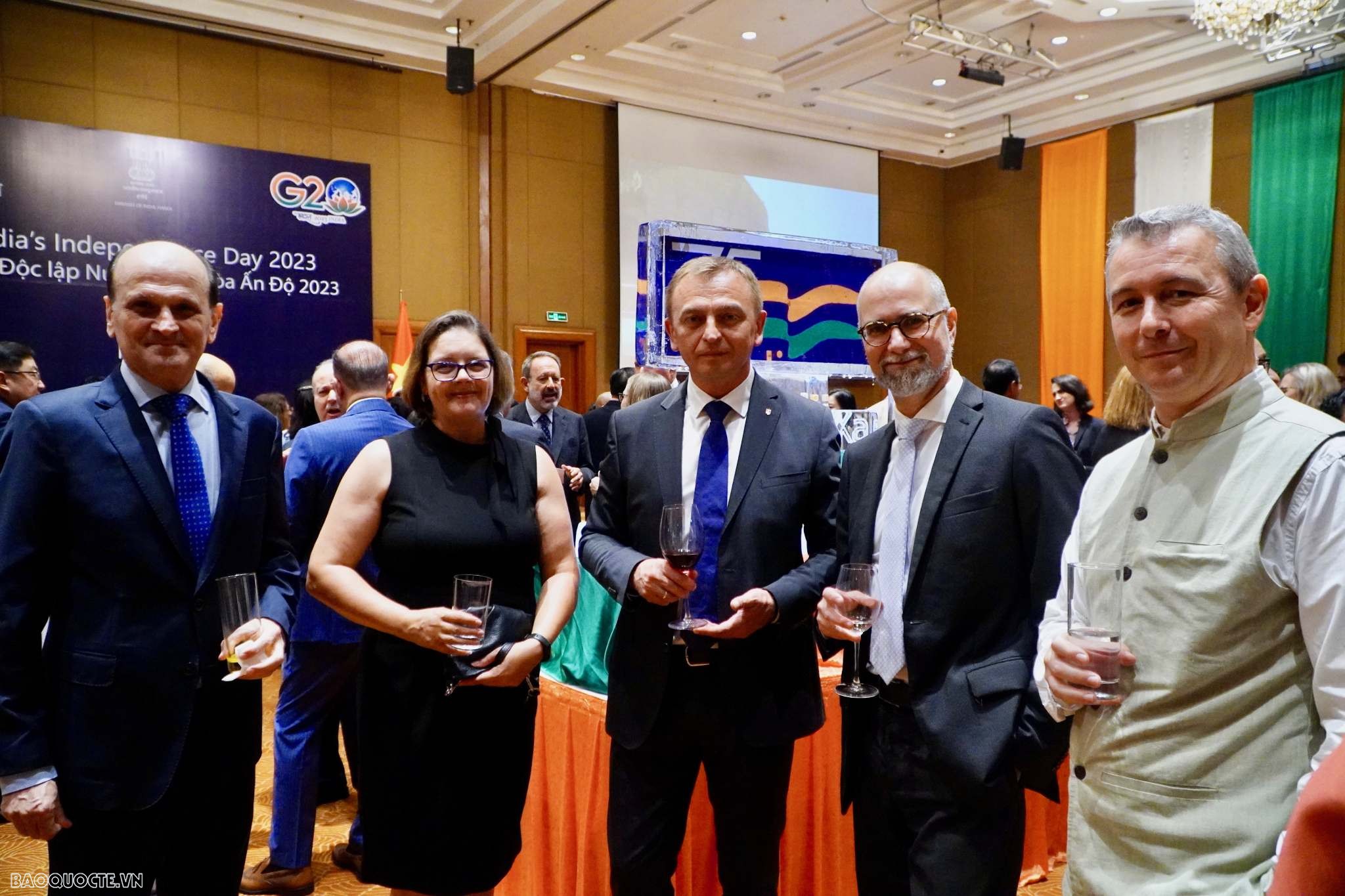 Lễ kỷ niệm Quốc khánh lần thứ 77 của Ấn Độ tại Hà Nội Lễ kỷ niệm Quốc khánh lần thứ 77 của Ấn Độ tại Hà Nội