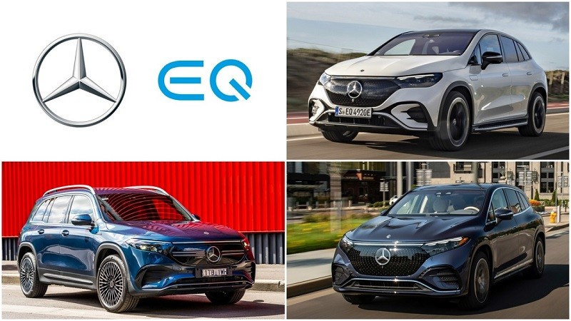 Mercedes-Benz công bố giá bán của 3 mẫu xe điện mới tại Việt Nam.