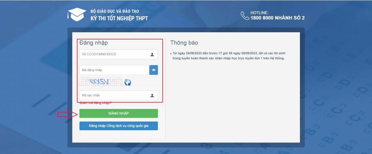 Hướng dẫn cách xác nhận nhập học đại học trực tuyến 2023 Hướng dẫn cách xác nhận nhập học đại học trực tuyến 2023
