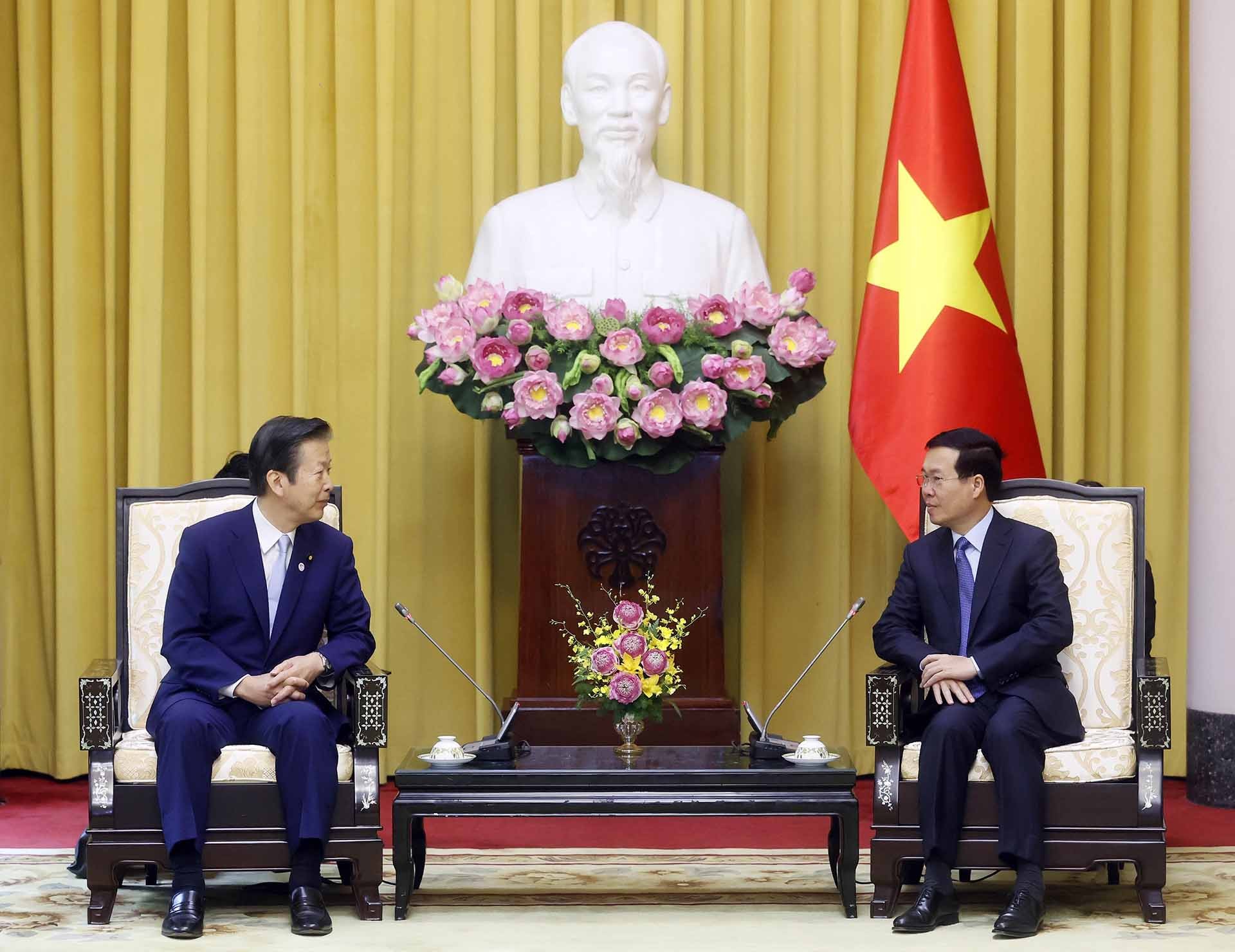 Quan hệ Việt Nam-Nhật Bản đang phát triển ngày càng thực chất và hiệu quả trên tất cả các lĩnh vực Quan hệ Việt Nam-Nhật Bản đang phát triển ngày càng thực chất và hiệu quả trên tất cả các lĩnh vực