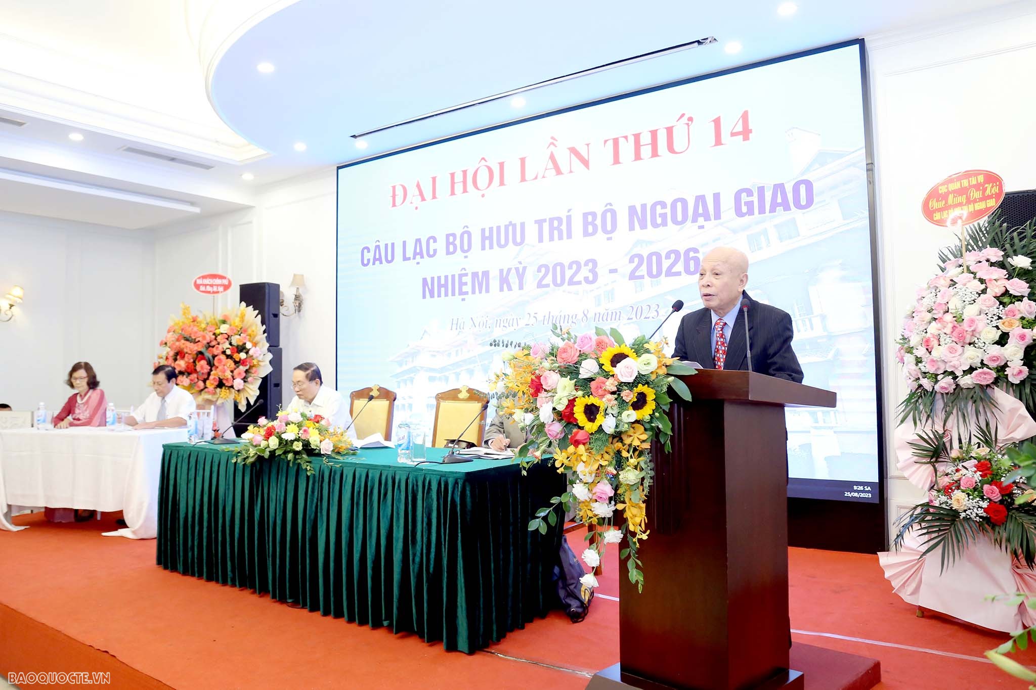 Câu lạc bộ Hưu trí Bộ Ngoại giao tổ chức Đại hội lần thứ 14 nhiệm kỳ 2023 – 2026 Câu lạc bộ Hưu trí Bộ Ngoại giao tổ chức Đại hội lần thứ 14 nhiệm kỳ 2023-2026