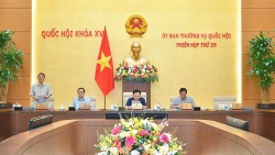 Những nội dung quan trọng được xem xét, quyết định tại Phiên họp thứ 25 Ủy ban Thường vụ Quốc hội