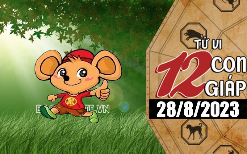 Tử vi hôm nay, xem tử vi 12 con giáp hôm nay ngày 28/8/2023: Tuổi Tý tài lộc tương đối tốt