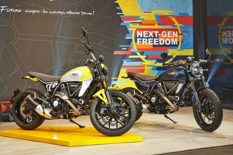 Cận cảnh Ducati Scrambler 2023 ra mắt tại TP Hồ Chí Minh, giá từ 379 triệu đồng