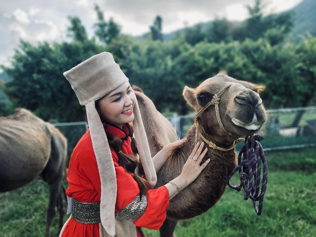 An Hảo Solar đã có thú tiêu khiển cưỡi lạc đà An Hảo Solar đã có thú tiêu khiển cưỡi lạc đà