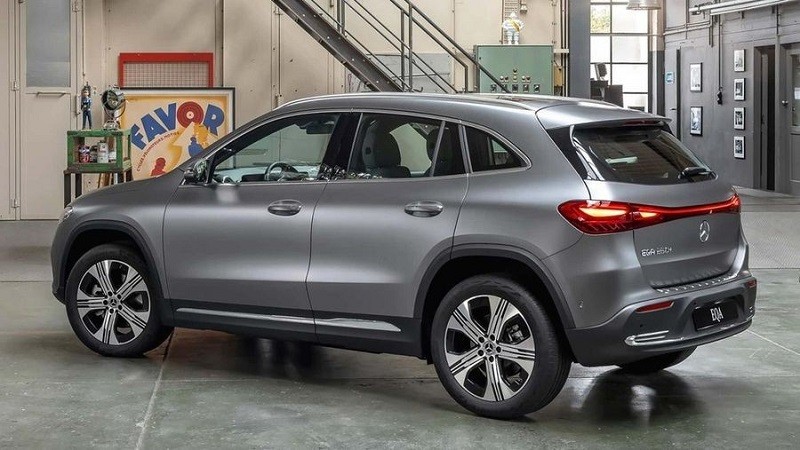 Cận cảnh SUV thuần điện Mercedes-Benz EQA 2024 sắp ra mắt tại châu Âu