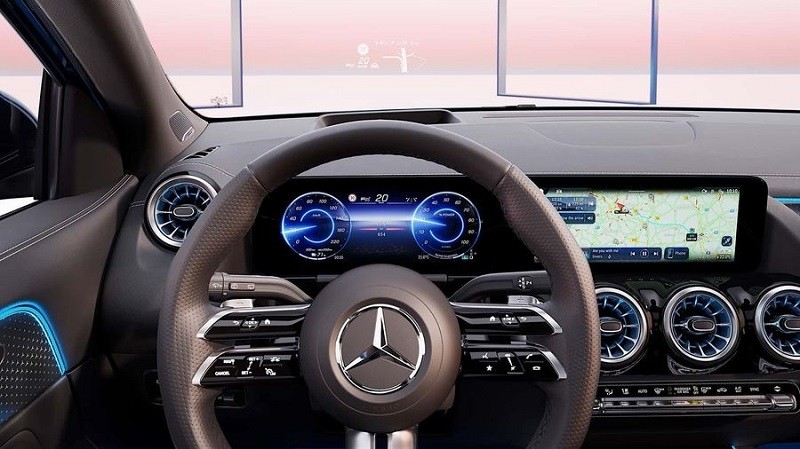 Cận cảnh SUV thuần điện Mercedes-Benz EQA 2024 sắp ra mắt tại châu Âu