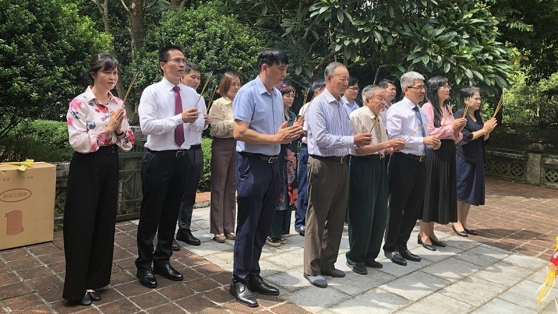 Đoàn Bộ Ngoại giao về nguồn dịp kỷ niệm 78 năm thành lập Ngành