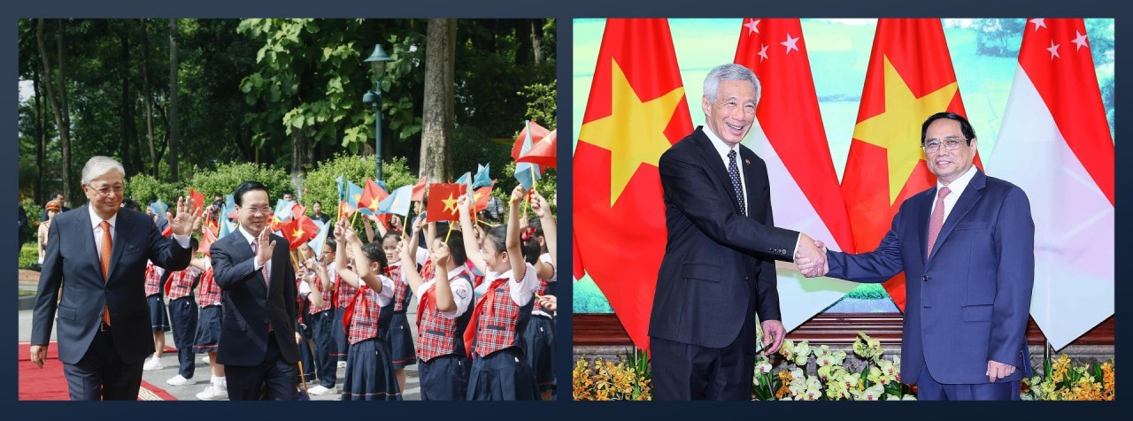 Đối ngoại nhộn nhịp giữa tháng Tám mùa Thu lịch sử Đối ngoại nhộn nhịp giữa tháng Tám mùa Thu lịch sử