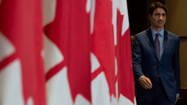 Thủ tướng Canada Justin Trudeau trong chuyến thăm Singapore vào năm 2018. (Nguồn: Canadian Press) Thủ tướng Canada Justin Trudeau trong chuyến thăm Singapore vào năm 2018. (Nguồn: Canadian Press)